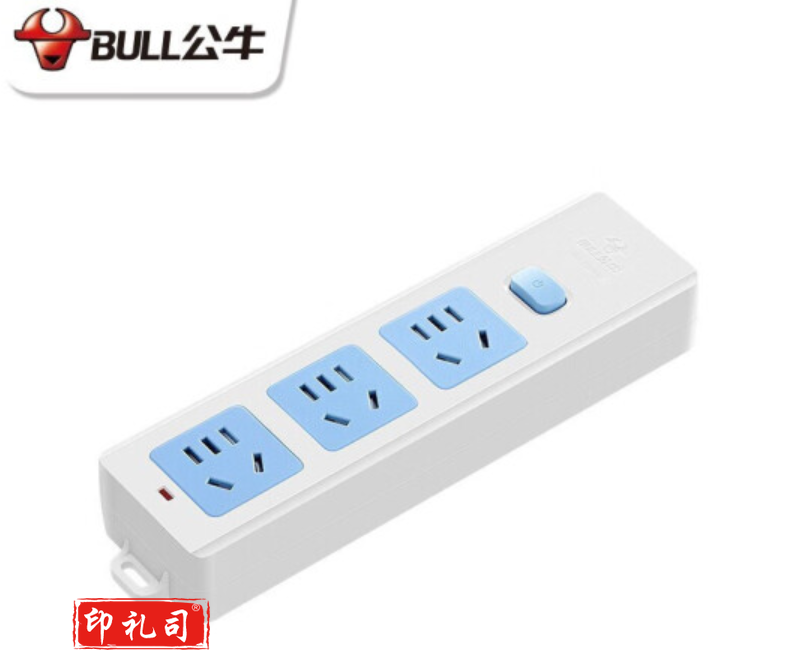 公牛(BULL)GN-413K 无线插座接线板 3位总控