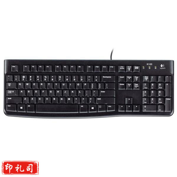 罗技  K120 键盘 黑色