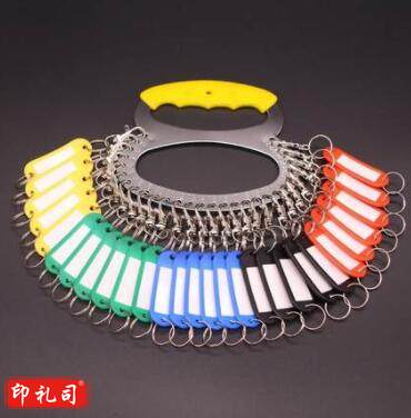 不锈钢钥匙盘 28位+护手 钥匙收纳圈