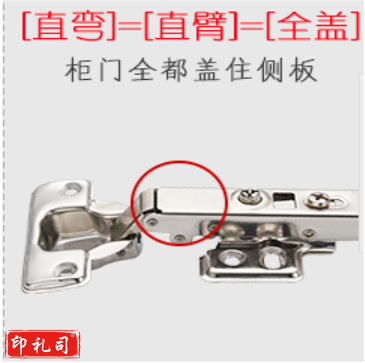 年年好  液压不锈钢铰链 烟斗合页 全盖 