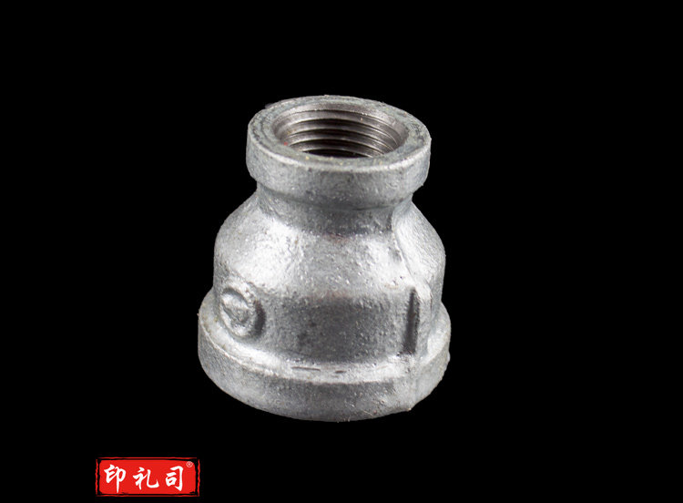 热镀锌玛钢管件镀锌管件大小头异径管管古80*25 40个/包