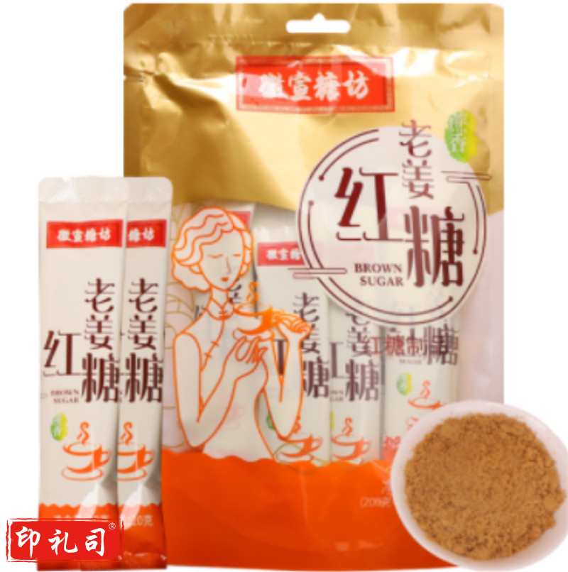 册宣 徽宣塘坊 220g 老姜红糖 （单位：袋） 糖类