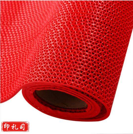 防滑地垫 PVC塑料地垫(按需求长度下单裁剪) 毯子 浴室厨房卫生间防水防滑垫 90CM宽