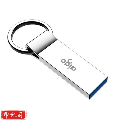爱国者 aigo 256G USB3.0 高速读写U盘 U310 金属U盘 车载U盘 银色