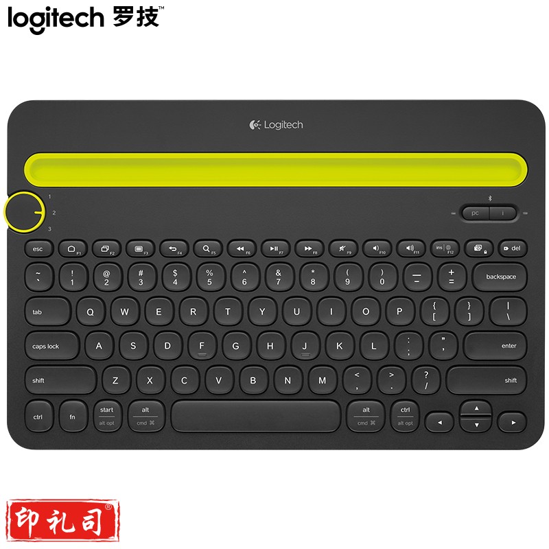 罗技（Logitech）K480 键盘 蓝牙键盘 黑色