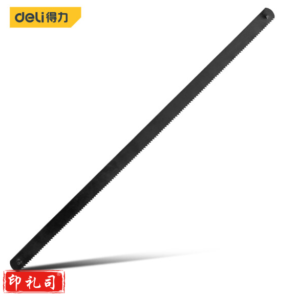 得力(deli) 6英寸迷你钢锯条10根装 65Mn钢锯条24齿 DL353001 货号：JC