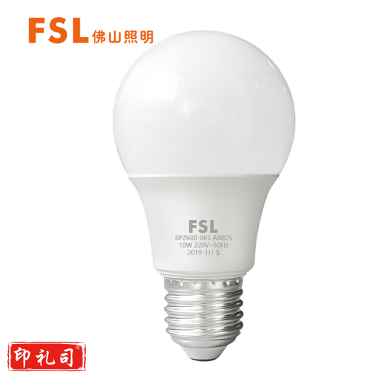 佛山照明 13W LED球泡/E27/6500K