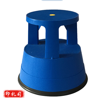 安赛瑞 塑料脚踏梯 蓝色 42*38*28cm 