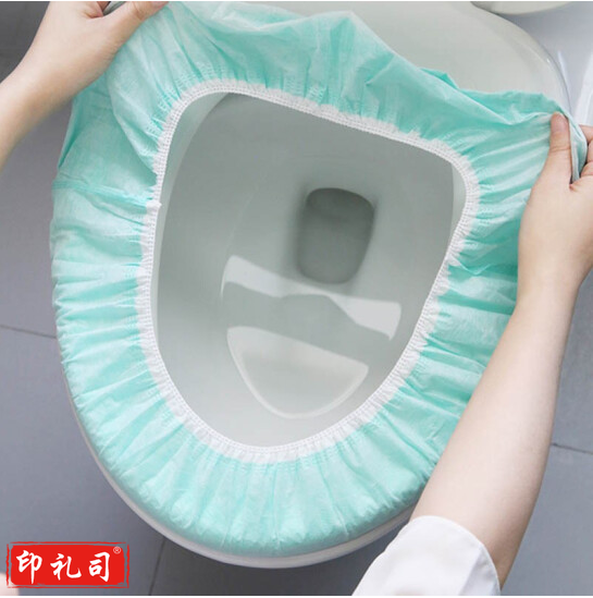 一次性马桶垫 无纺布套 灭菌+透析纸 绿色双层 