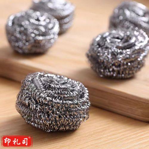 钢丝球清洁钢丝球不锈钢钢丝球刷碗球10个/包