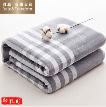 雅鹿 床单 加厚老粗布200*230cm 可机洗被单