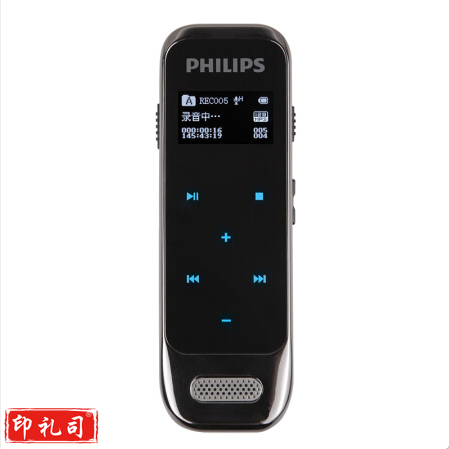 飞利浦（PHILIPS）VTR6600 8GB 学习记录 高清触摸微型数字降噪录音笔 