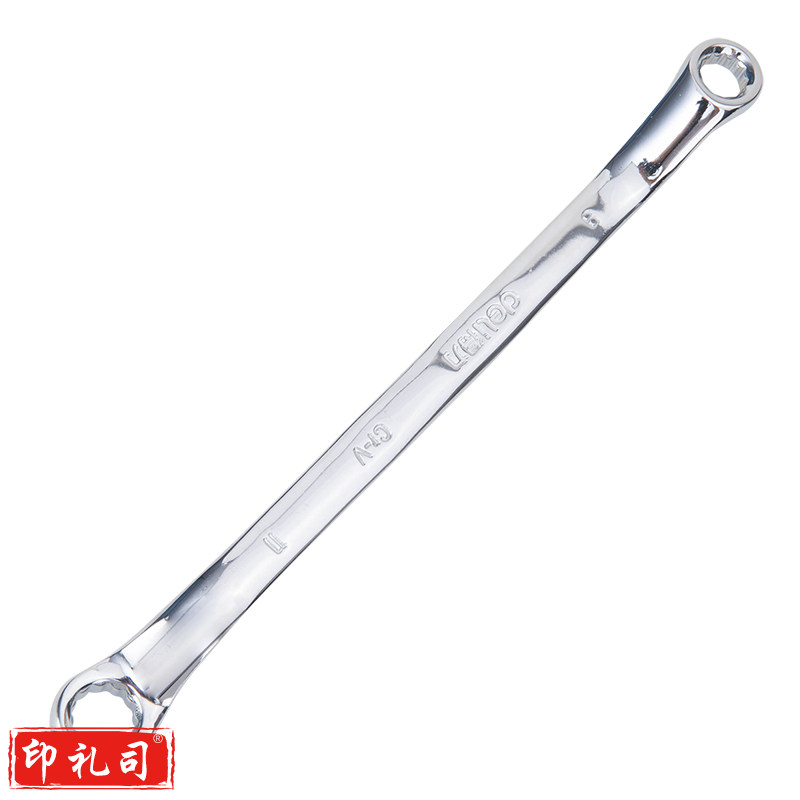 得力 200套/箱 DL0210_10件套镜面双梅花扳手5.5-32mm(新VI)(DL0210)