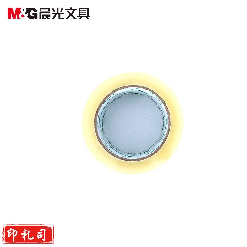 晨光（M&G）办公文具普透封箱胶带 8筒/箱 透明胶布快递打包胶带60mm*100y（91.40m/卷）5卷/筒AJD97334