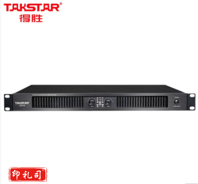 得胜（TAKSTAR）EKA-3D 数字功率放大器 专业纯后级功放舞台演出会议工程安装专用