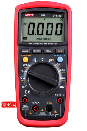优利德 （UNI- T） 有 效值数字万用表 防烧自动量程