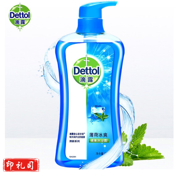 滴露 950g 健康沐浴露薄荷冰爽身体沐浴乳沐浴液