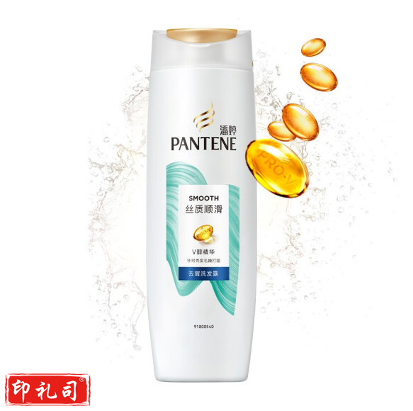 潘婷 丝质顺滑去屑洗发水400ml 