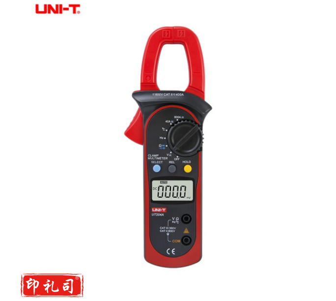 电流表 数字万用表 万能表   UT204A(交直流电流600A 电容 温度