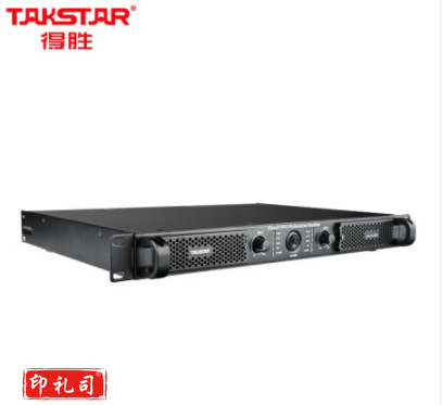 得胜（TAKSTAR）EKA-8D 数字功率放大器 专业纯后级功放舞台演出会议工程安装专用