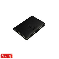 晨光（M&G） APY4F381 皮革胶套本 B5 （黑色、酒红色） 100页/本 （颜色随机）