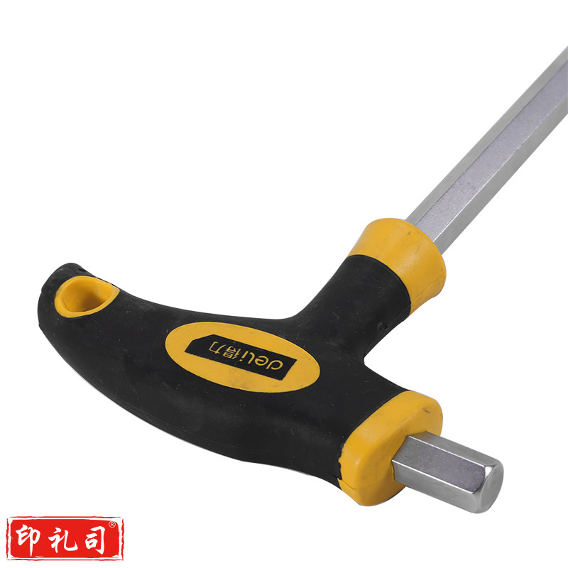 得力 DL2277_雾面T型球头内六角10mm（新VI）