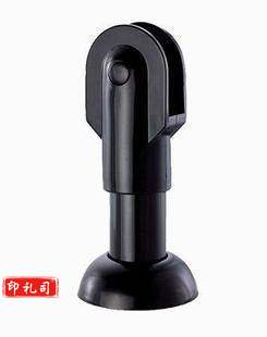 公共卫生间无配件 黑色尼龙塑料支撑脚 厕所底座 支架