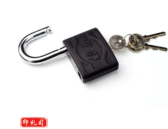 梅花（BLOSSOM）BC9163 防水挂锁 学校仓库大门锁63MM 包胶车门锁