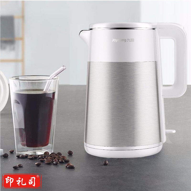 九阳 K17-F6 电热水壶 双层保温1.7L 223*211*308mm 白色 计价