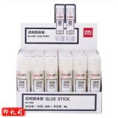 得力7106固体胶(透明)（24支/组 ）