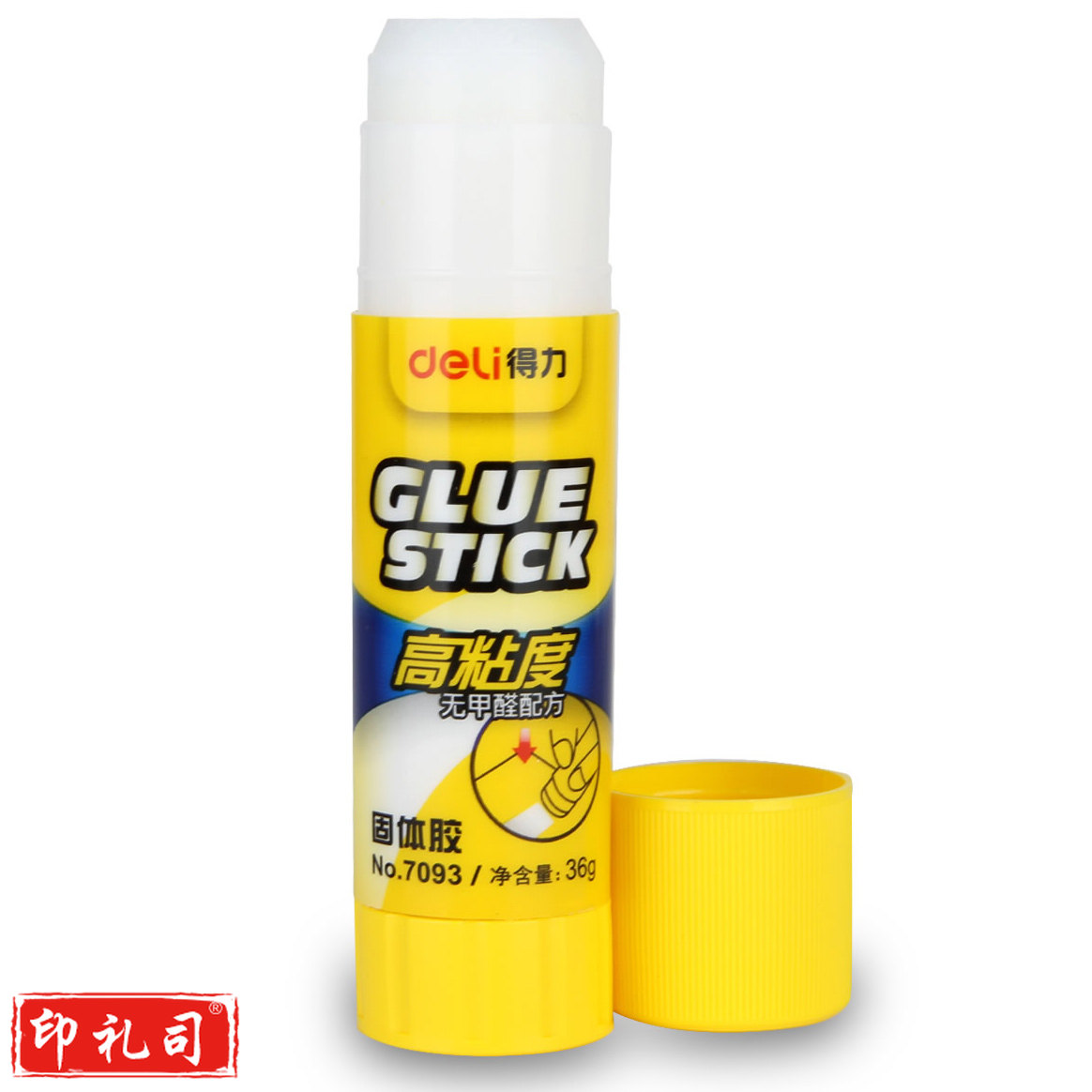 得力7093固体胶(白)(只)