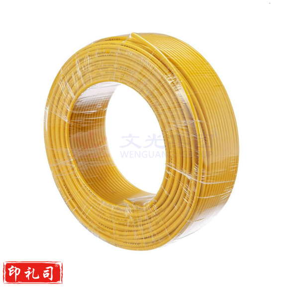 津达 WDZB-BYJ-黄色16平方 100/盘 电缆 低烟无卤塑铜线