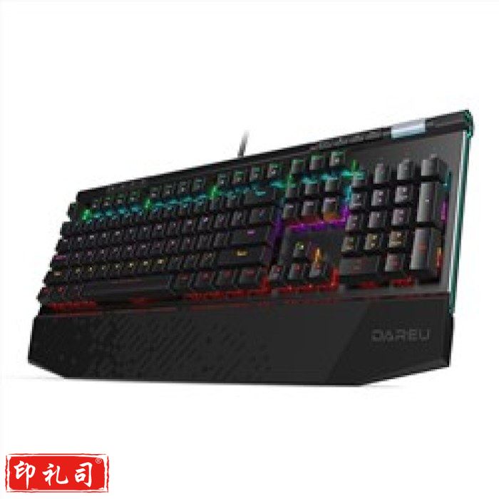 达尔优（dareu） EK812 104键混光静音机械键盘 青轴