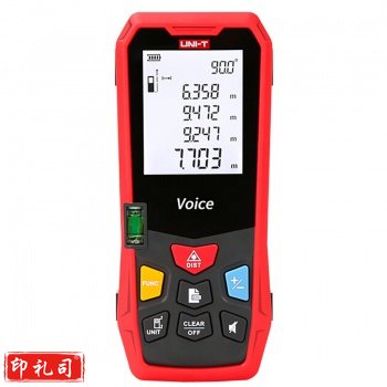 优利德 LM50V 激光测距仪 充电款 50米 语音播报 手持式便携电子尺 红外线量房仪 