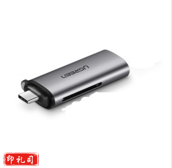 绿联 UGREEN 多功能二合一读卡器 50704 OTG 支持SD/TF内存卡