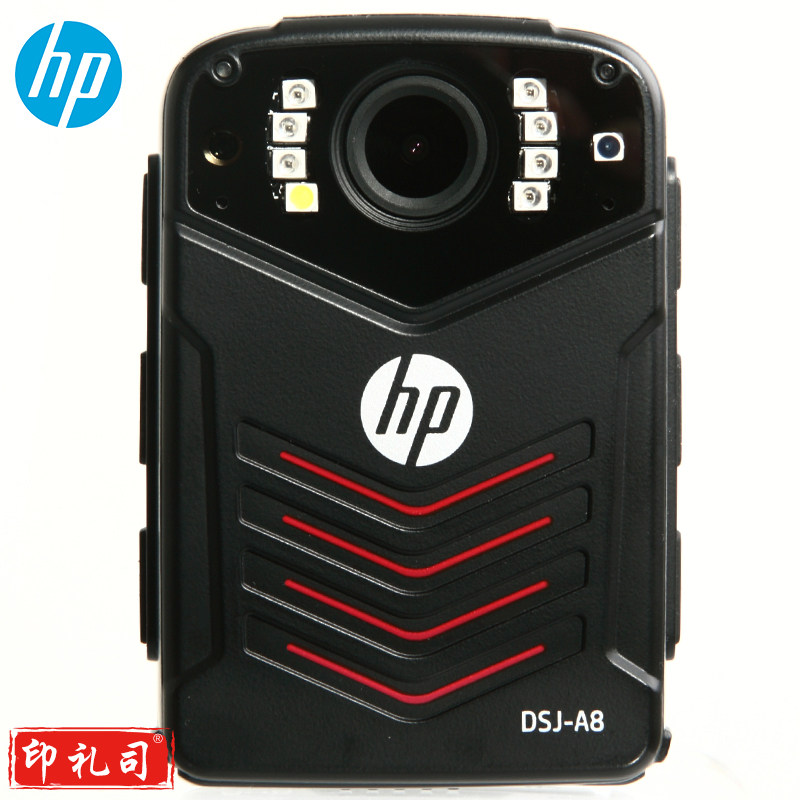 惠普（HP）DSJ-A8 执法记录仪3600万高清记录仪1296P防爆现场记录仪 官方标配128G