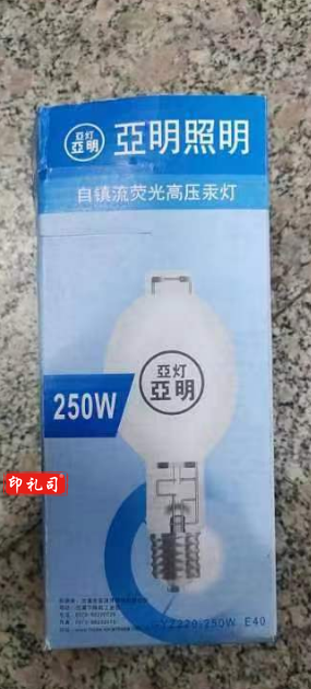 亚明照明 250W 荧光高压汞灯
