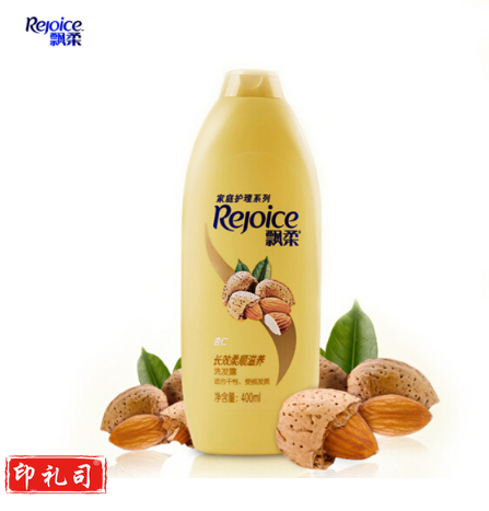 飘柔 洗发露400ml杏仁长效柔顺滋养洗发水