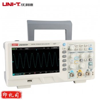 优利德（UNI-T）数字示波器双通道显波器USB数字存储示波器 UTD2102CEX+升级版