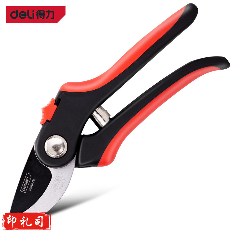得力(deli) SK5钢刀头树枝剪园林剪修枝剪粗枝剪树枝果枝剪花木剪可剪0-20mm树枝 DL580221
