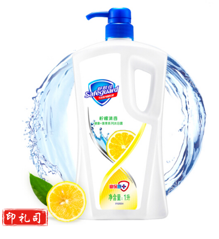 舒肤佳 柠檬清新型沐浴露 1L（6瓶一箱） 