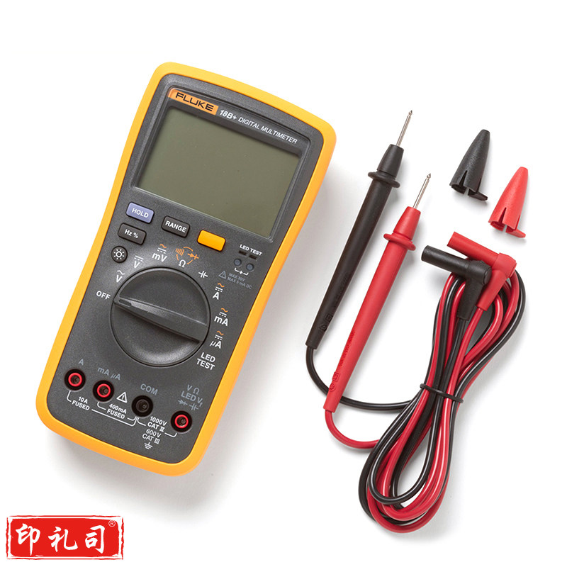 福禄克（FLUKE） F18B+ 数字万用表 掌上型多用表 自动量程 仪器仪表