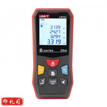 优利德 UNI-T LM50e 测距仪红外线激光测量仪 电子尺50米