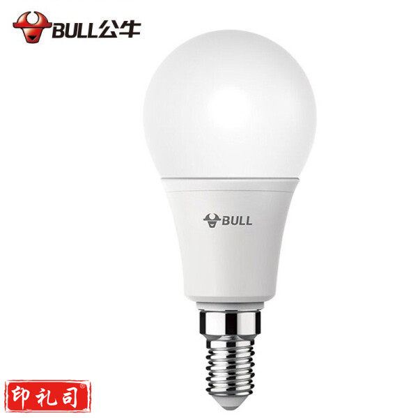 公牛 LED灯泡 节能球泡灯 E14螺口球泡灯 3W球泡白光6500K 物业|工程|工地|工业