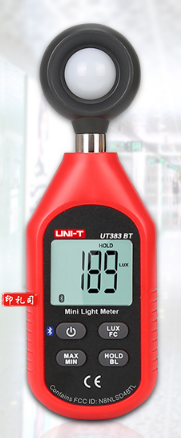 优利德  迷你照度计蓝牙版光度计照度计