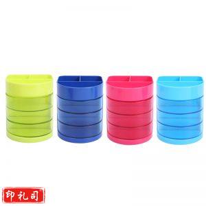 晨光（M&G）ABT98418 三层旋转笔筒 颜色随机