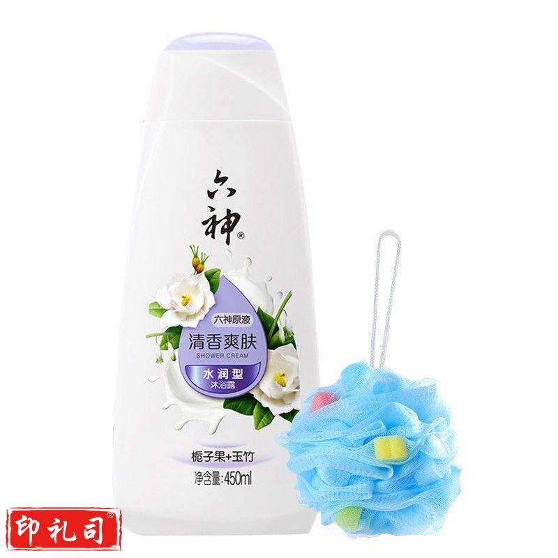 六神清凉爽肤沐浴露 450ml 绿茶+甘草