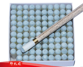 HKFZ 台球杆皮头 100粒一盒