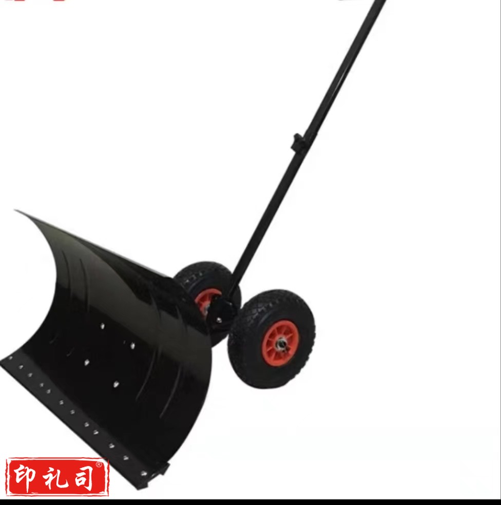 手推式推雪铲 扫雪车 清雪车（需组装）约42*74