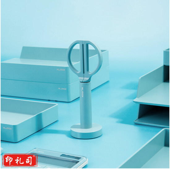 纽赛NS051站立剪刀(浅蓝) (单位:把)